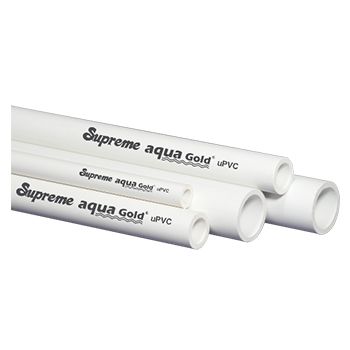 Supreme uPVC Pipe 2 1/2 inch SCH-40 6 Mtr Aqua Gold