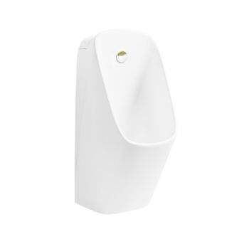 Jaquar URS-WHT-13267 Wall Hung Ceramic Urinal with Integrated Spreader & Fixing Kit - 360x350x710 mm (White)
