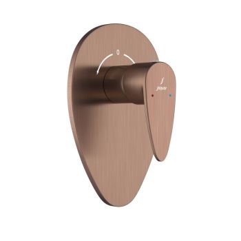 Jaquar Vignette Prime 4-Way Concealed Divertor with Non-Return Valves & Handle - Antique Copper (VGP-ACR-81421)