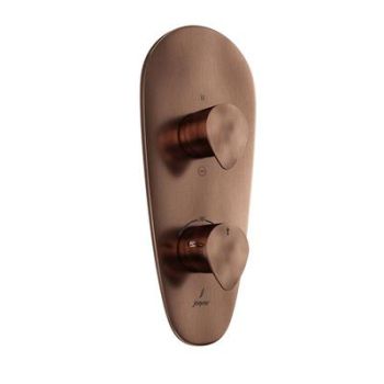 Jaquar Vignette Prime Thermostatic Shower Mixer With 3Way Diverter Antique Copper