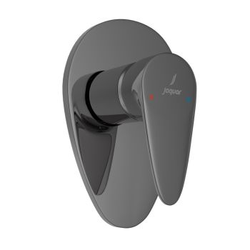 Jaquar Vignette Prime Single Lever Concealed Deusch Mixer Exposed Parts Kit (Black Chrome) - For 1-Way Overhead Shower - VGP-BCH-81227K