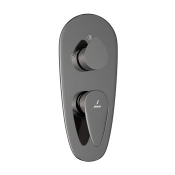 Jaquar Vignette Prime Aquamax 3-Way Single Lever Shower Mixer - Black Chrome Exposed Part Kit (VGP-BCH-81783NK)