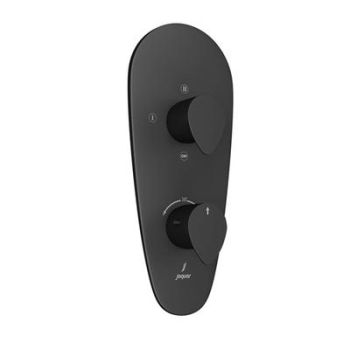 Jaquar Vignette Prime Thermostatic Shower Mixer With 3Way Diverter Black Matt