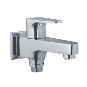 Jaquar Vignette Prime 2 Way Bib Cock With Wall Flange Chrome