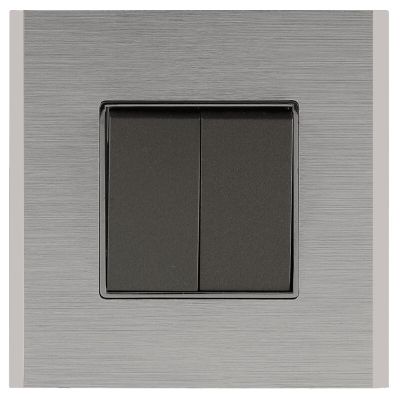 Crabtree Signia Grande Sterling Silver Metal Outer Plate