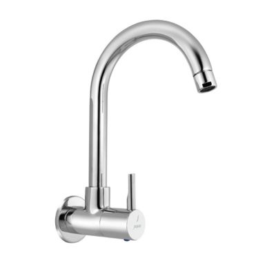 Sink Cock with Regular Swinging Spout (Wall Mounted Model) with Wall Flange