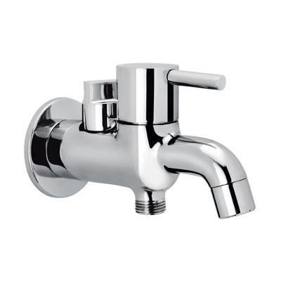 Hindware Flora Bib Cock 2 In 1 Advance Chrome F280054