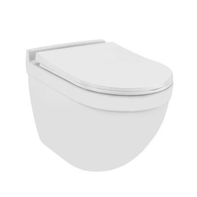 Jaquar Solo Rimless Blind Installation Wall Hung Wc White (SLS-WHT-6953BIUFSM)