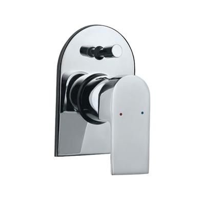 Jaquar Lyric Single Lever Exposed Parts Kit Of Hi-Flow Divertor Consisting Of Operating Lever, Wall Flange (With Seals) & Button Only