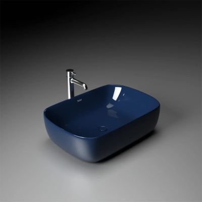 Ruhe Norma Table Top Wash Basin Midnight Blue