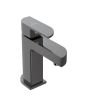 Jaquar Alive Single Lever Basin Mixer - Black Chrome Mirror Finish - Organic Designer Wash Basin Tap - ALI-BCH-85011B