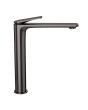 Jaquar Laguna Tall Boy Basin Mixer - Black Chrome High Rise Single Lever Tap for Countertop Sinks (LAG-BCH-91005BWF)