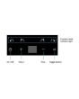 Hafele Cronus Digi-Step 80 cm 4 Burner Gas Hob with Graduated Flame Technology & FFSD