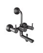 Jaquar Florentine Prime Wall Mixer 3-in-1 System with Provision for both Hand Shower and Overhead Shower Black Chrome