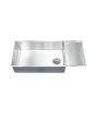 Franke Box Classic BXX 211 Single Bowl Kitchen Sink with Drainboard - SS 304 Grade (40”x18”) - 127.0657.315