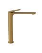 Jaquar Laguna Tall Boy Basin Mixer - Gold Matt PVD Single Lever Faucet for Countertop Sinks (LAG-GMP-91005BWF)