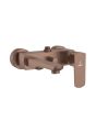 Jaquar Kubix Prime Single Lever Wall Mixer for Exposed Shower Pipe - Antique Copper PVD (KUP-ACR-35115PM)