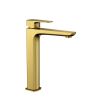 Jaquar Kubix Prime Single Lever Tall Boy Mixer 155Mm Extension Body Without Popup Waste System Gold Bright PVD