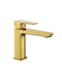 Jaquar Kubix Prime Single Lever Basin Mixer - Gold Bright PVD (KUP-GBP-35011BPM)
