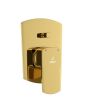 Jaquar Kubix Prime High-Flow Single Lever Concealed Diverter - Gold Bright PVD (KUP-GBP-35079NKPM)