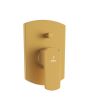 Jaquar Kubix Prime Single Lever Diverter Exposed Part Kit - Gold Matt PVD Finish (KUP-GMP-35065MKPM)