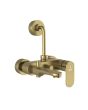 Jaquar Opal Prime 3-in-1 Wall Mixer - Antique Bronze Finish - OPP-ABR-15125PM - Complete with Bend Pipe & Legs