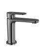 Jaquar Opal Prime Single Lever Basin Mixer - Black Chrome (OPP-BCH-15011BPM)