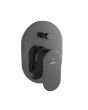 Jaquar Opal Prime Concealed Diverter - Black Chrome Mirror Finish - Single Lever 2-Way Shower Mixer - OPP-BCH-15065MKPM