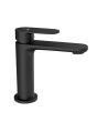 Jaquar Opal Prime Single Lever Basin Mixer - Black Matt (OPP-BLM-15011BPM)