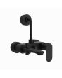 Jaquar Opal Prime Single Lever Wall Mixer 3-In-1 System With Provision For Hand Shower And Overhead Shower With 115Mm Extension Arm Black Matt
