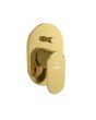 Jaquar Opal Prime Single Lever Hi-Flow Diverter Trim Kit - Gold Bright PVD Mirror-Finish Exposed Parts (OPP-GBP-15079NKPM)