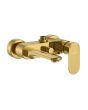 Jaquar Opal Prime Single Lever Wall Mixer for Exposed Shower Pipe (SHA-1211) - Gold Bright PVD Finish (OPP-GBP-15115PM)