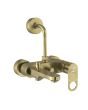 Jaquar Ornamix Prime 3-in-1 Single Lever Wall Mixer with Hand & Overhead Shower Provision - Antique Bronze PVD Finish (ORP-ABR-10125PM)
