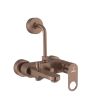 Jaquar Ornamix Prime 3-in-1 Single Lever Wall Mixer with Hand & Overhead Shower Provision - Antique Copper Finish (ORP-ACR-10125PM)