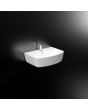 Ruhe Aries Wall-Hung Wash Basin White