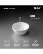 Ruhe Blaze Table Top Wash Basin White