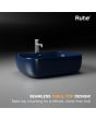Ruhe Norma Table Top Wash Basin Midnight Blue