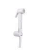Ruhe Plain White Health Faucet with 1 Meter Hose & Hook