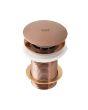 Ruhe Pop-up Waste Coupling Antique Copper 5 Inches