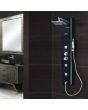 Jaquar Blak Luxury Shower Panel with Body Jets & Hand Shower - Black Finish (SHP-BLK-JA011)