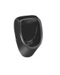 Jaquar URS-BLM-13253N Matte Black Ceramic Wall Hung Urinal with Back Inlet - 385x325x635 mm