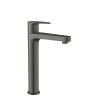 Jaquar Vignette Prime Tall Pillar Cock with Extension Body (Graphite) - Designer Tabletop Faucet - VGP-GRF-81021N